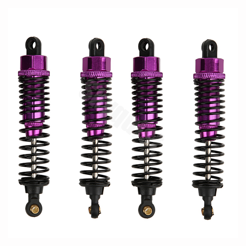 Amortisseurs en aluminium 68mm/98mm /108mm, 4 pièces, pour HSP HPI 1/10 échelle RC voiture sur route Monster Truck tout-terrain Buggy