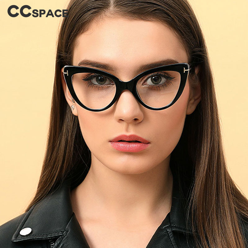 45131 kvinder kat øje briller stel computer briller trending styles optisk