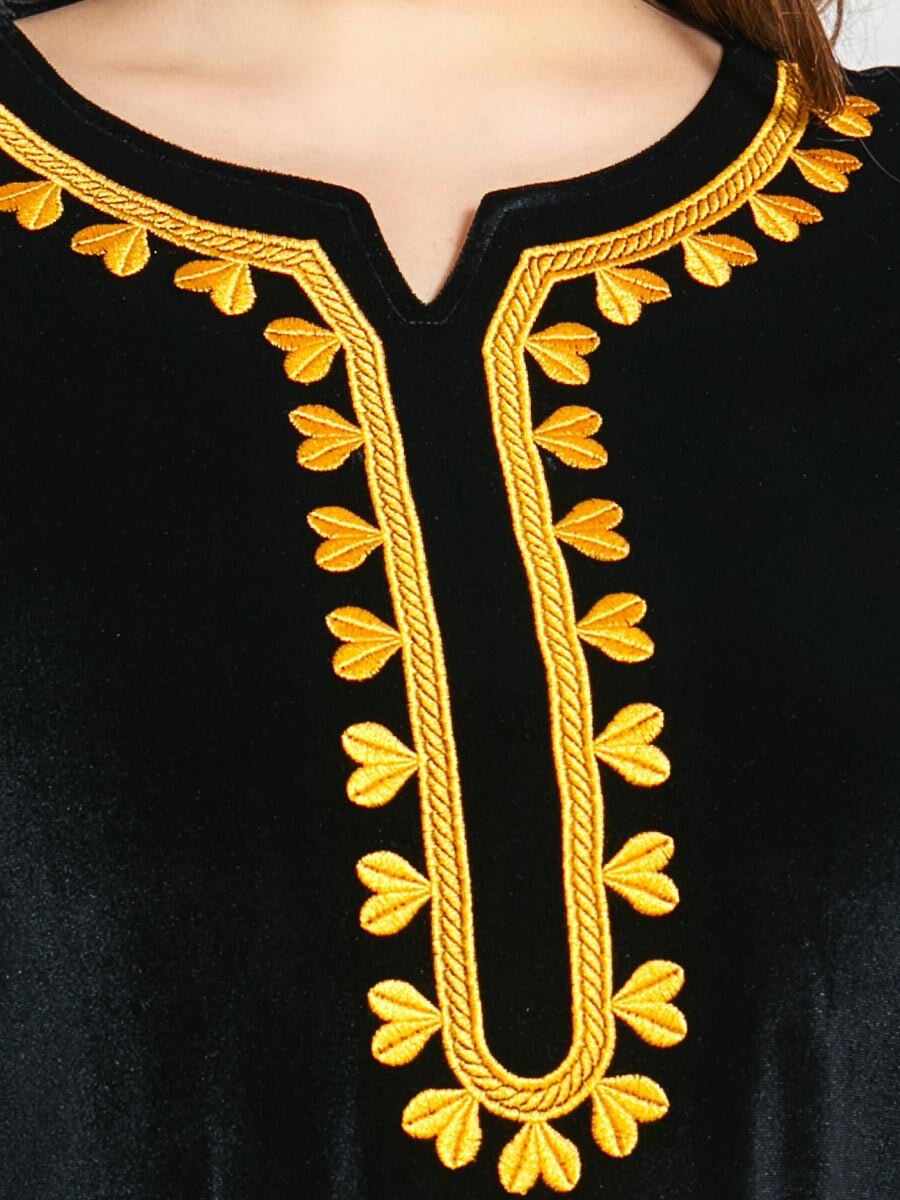 plus rozmiar Abaya dubaj tureckie sukienki damskie zimowe z długim rękawem rękojeść aksamitna ciepła sukienka maxi luźne sukienki typu przewymiarowany