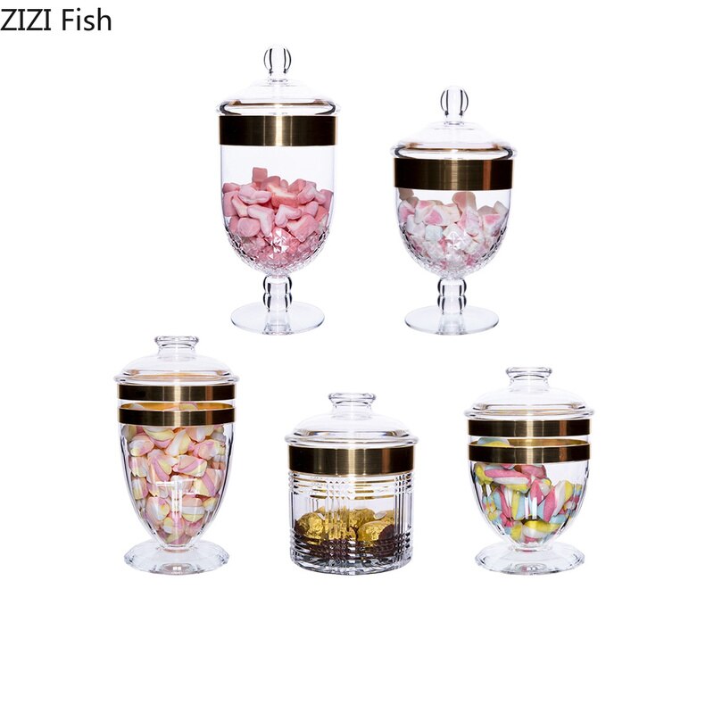 Sealed Mason Jars Food Grade Plastic Acrylic Candy Jar Kitchen Spices Grain Multigrain Dried Fruit Snack Storage Box Kitchen Jar