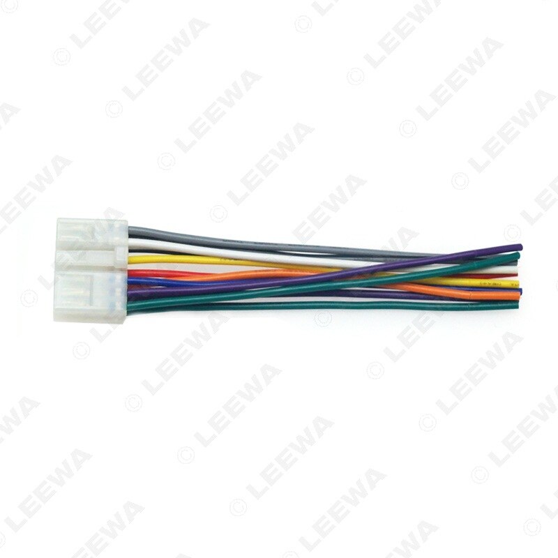 Suitable for Suzuki Big Dipper Wagon R 12 zhen Stereo CD Player Modified Line Tail Line Power Line Male Connector