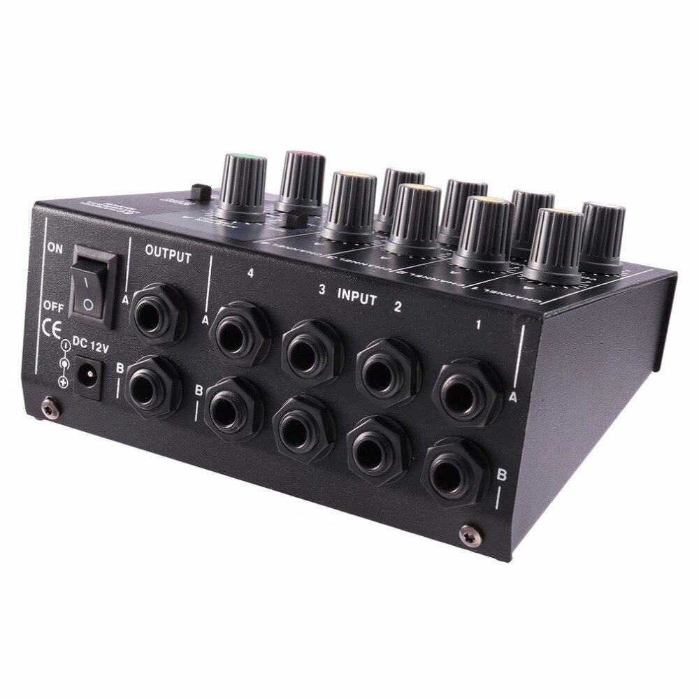 8 Channel Digital Mixing Console Karaoke Universal Mixer Console Mono/Stereo Microphone Mixer Console Adjusting Panel