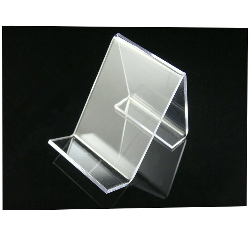 10pcs Clear acrylic mobile cell phone display stand phone Digital product holder jewelry/watch display holder rack
