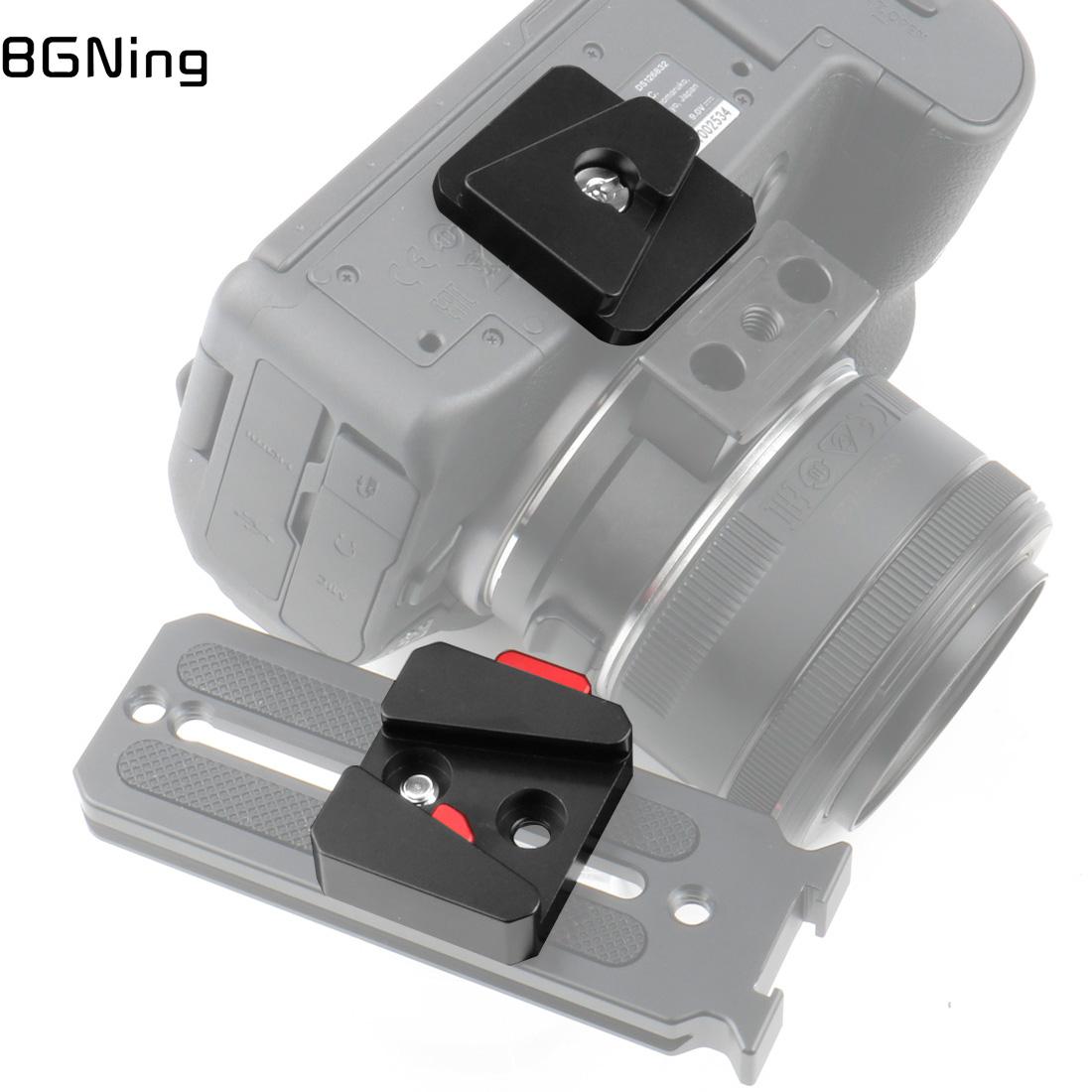 Universal Portable V Port Battery Mount QR Board Quick Release Plate DSLR Camera Stabilizer Tripod Photography Accessories