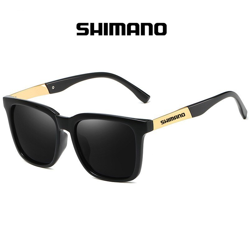 Shimano Fishing Glasses Men's Women Outdoor Leisure Retro Fishing Sunglasses Driving Polarized Sunglasses 105#: 04
