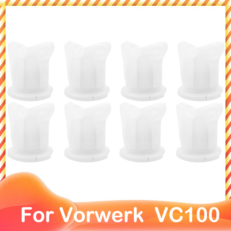 Para Vorwerk Kobold VC100 Aspirador de mano Filtro interior Hepa Accesorios de recambio Kit suave: plum