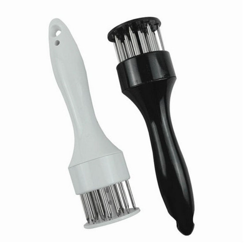 Picadora de carne Manual, aguja para carne, , ablandador de carne con tirador Manual de acero inoxidable para cocina, picadora de alimentos