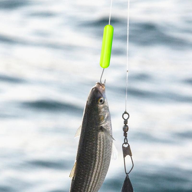 Perles de bouchon Bobber de pêche, bouchon d'évier, lignes de pêche, haricots flottants