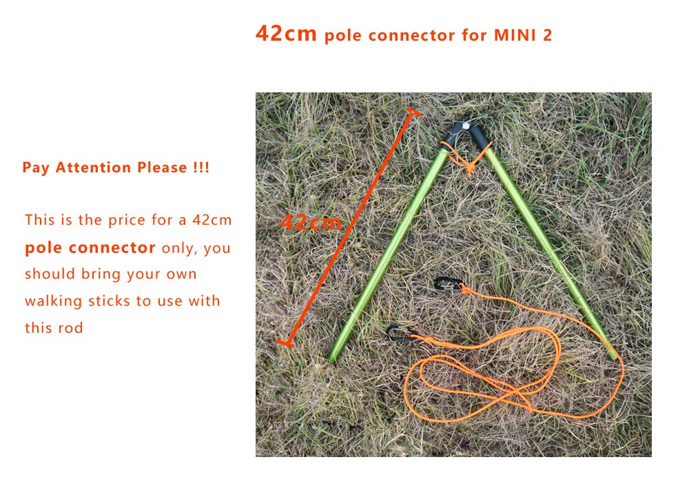 Varilla conector de poste de tienda: 42cm connector rod