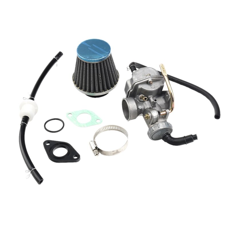 JFG RACING Carburateur 22 mm, PZ22 carburateur inlaatspruitstuk voor off- road motorfiets ATC Quad CRF70 / 110/125 CC - 22 mm