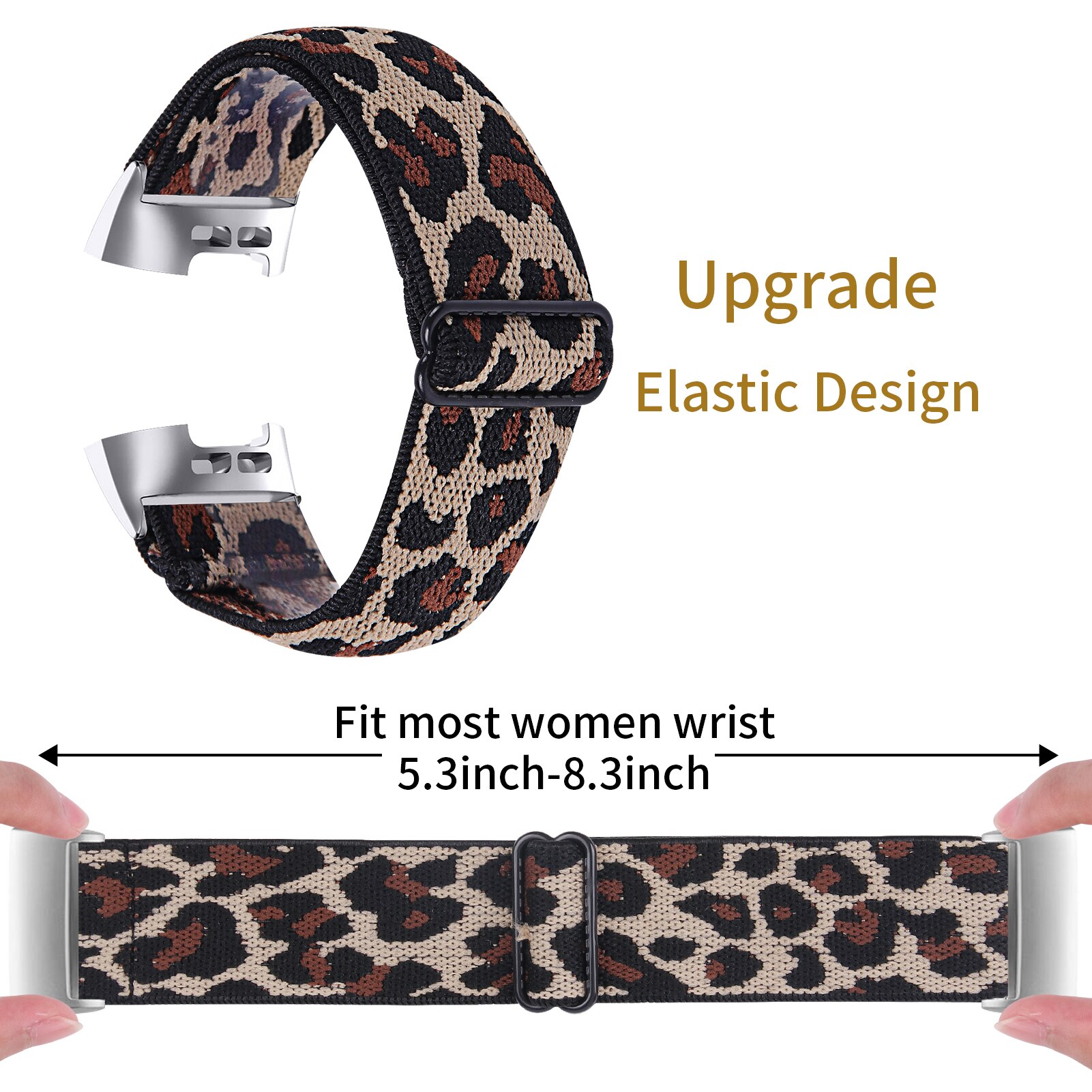 Nylon elastic band for Fitbit charge 3 2 smart watch Women Men Woven adjustable Bracelet strap for fitbit charge 4 3 accessories