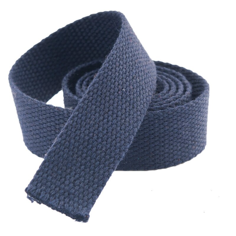 5 Meter 20Mm Canvas Lint Heuptas Verdikking Katoen Webbing Canvas Singels Knapzak Strapping Naaien Tas Riem Accessoires: Dark blue