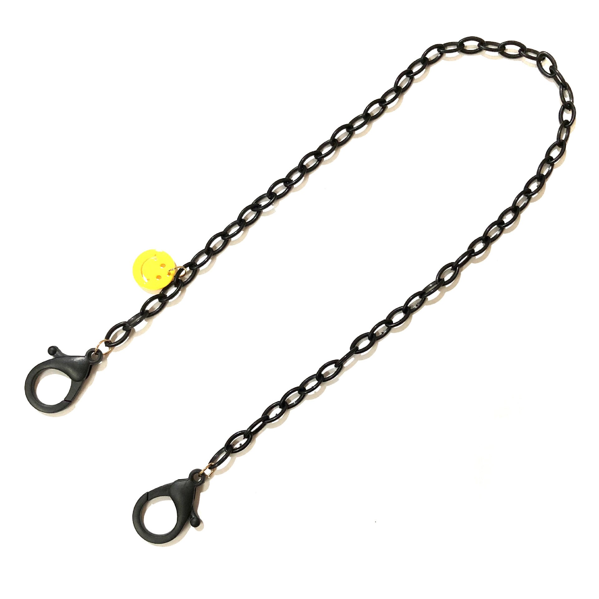 Portable Mask Lanyard Bling Face Mask Lanyard Safety Mask Ear mask Holder Rope Hanger Neck String Mask Chain Anti-Loss: Black