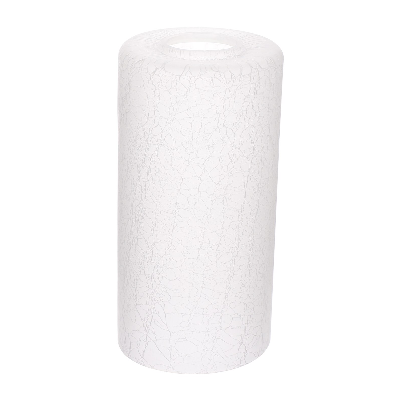 Cylindrical Shape Lampshade Replaceable Glass Lamp Shade Delicate Lampshade for Desktop Office Shop Home