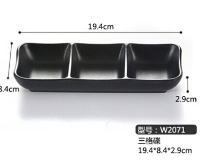 Juego de vajilla de salsa de soja para Sushi Wasabi japonés, cuenco, platos, servicio de cena, cocina, banquete: W2071