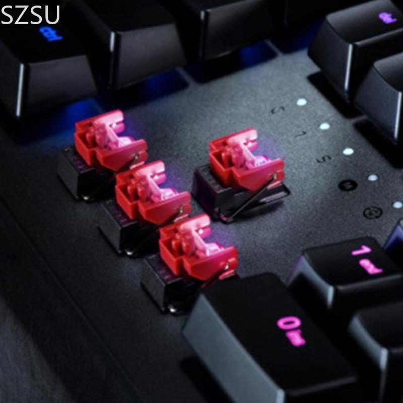 Le déclenchement rapide commutateurs d'option SZSU 4PCS améliore l'actionnement court jeu 1.5mm