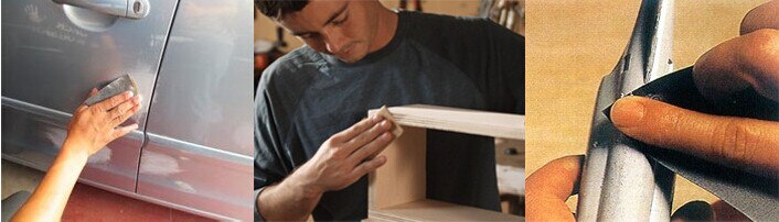 4 sheets RMC CP34 Sandpaper Waterproof sand Paper 60Grit 9"x11" Wet/Dry Silicon Carbide