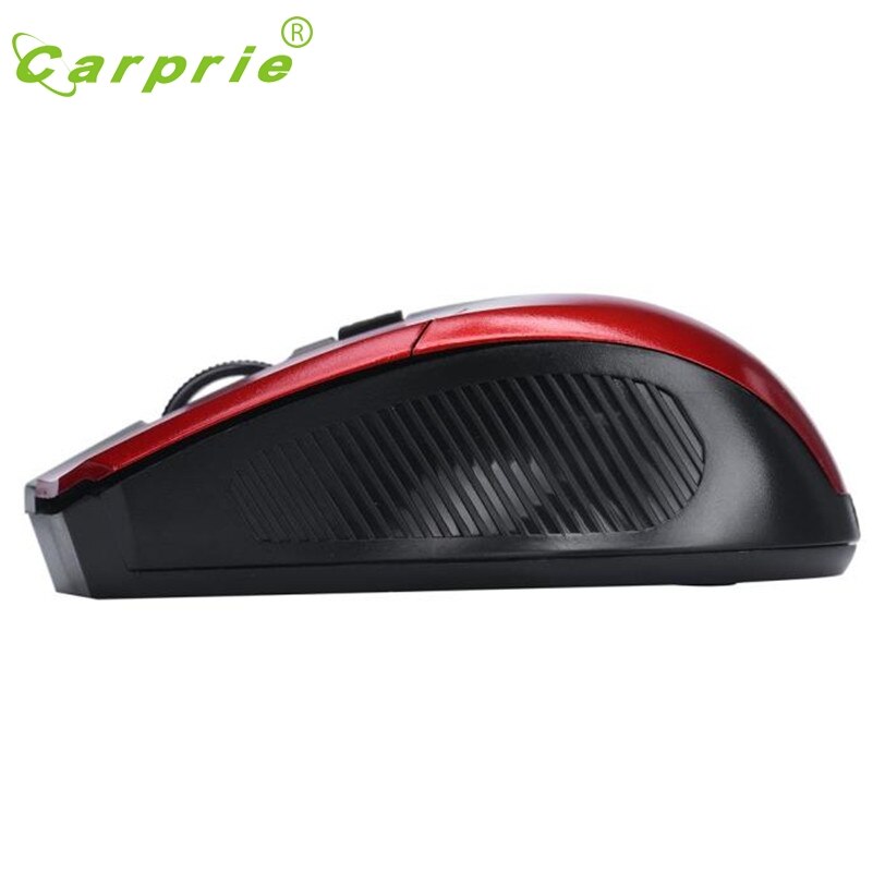 CARPRIE 2.4GHz Wireless Mouse Ergonomic Optical Mouse Cordless USB Receiver PC Computer Mice for Laptop QF28 Factory price