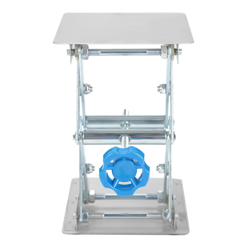 Stainless Steel Lifting Platform Stand Rack Scissor Lab Jack Adjustable Height Laboratory Lifting Platform Table Bench Lifter