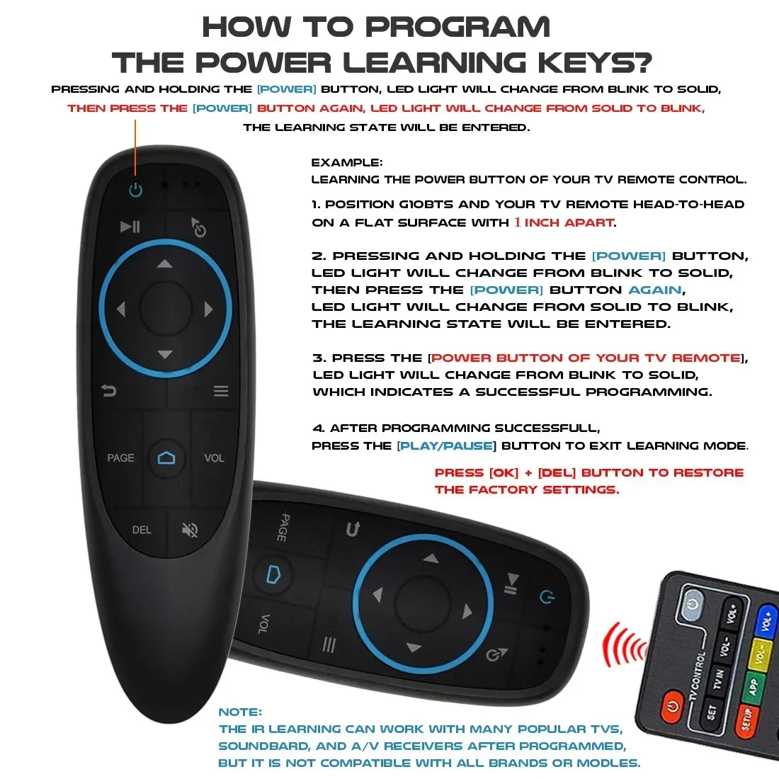 Air Remote Mouse G10BTS Bluetooth5.0 Voice Remote Control 2.4G Wireless Gyroscope for Android TV Box H96 Max No USB Receiver