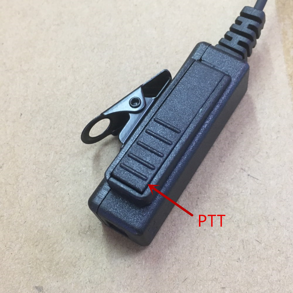 Großen PTT klare luft schlauch headset kopfhörer M stecker 2 pins für motorola A8, ep450, cp040, gp88s, gp2000, Hytera walkie talkie