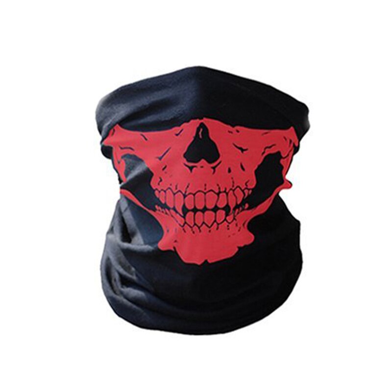 Unisex kranietryk halv ansigtsmaske vinter varmere ski sport motorcykel biker hals tørklæde maske øre varme mænd / kvinders hip hop masker: B -1