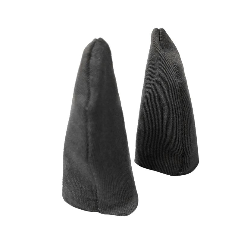 1Pair Sweat Proof Fiber Finger Cover Breathable Gaming Finger Gloves Game Sleeve