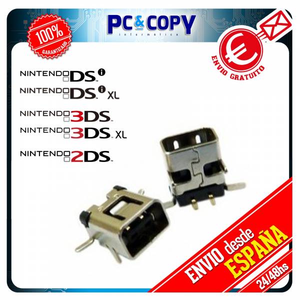 Connecteur de charge prise d'alimentation cc NINTENDO DSI DSIXL 2DS