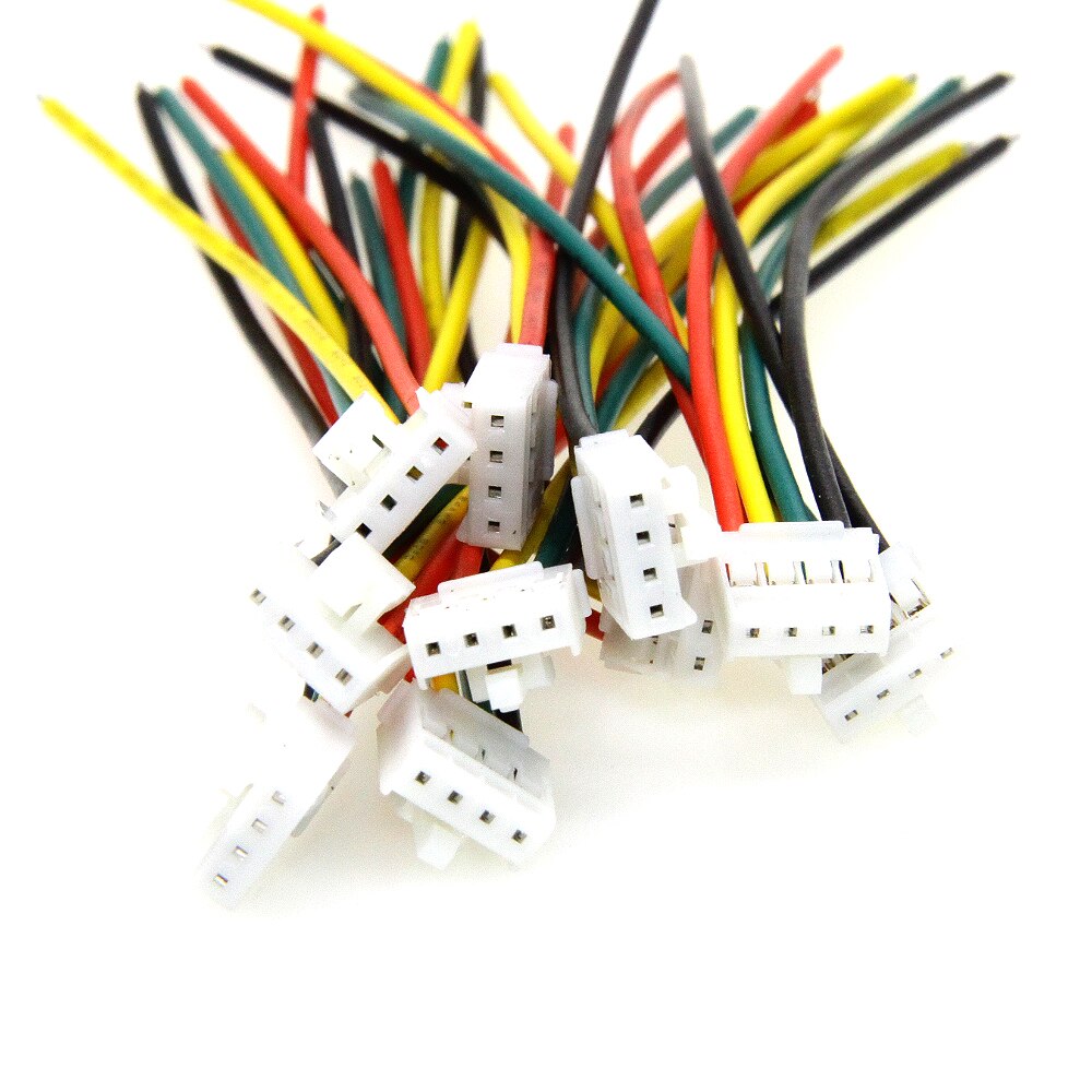 Lilygo® 10 stk/parti  xh2.54 4p ledningsnet kabel enkelthoved elektronisk linje 4 ben 10cm
