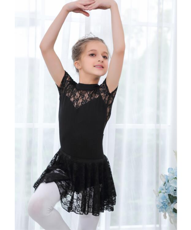 Lace leotards two pieces. Ballet Tutu Gymnastics Leotard Girl Dance Costume Baby Tutu Dress Dance wear