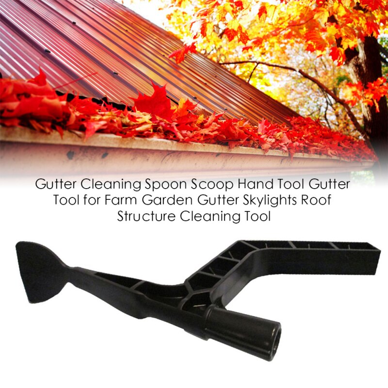 Gutter Cleaning Spoon Scoop Hand Tool Gutter Tool for Farm Garden Gutter Skylights Roof Structure Cleaning Tool