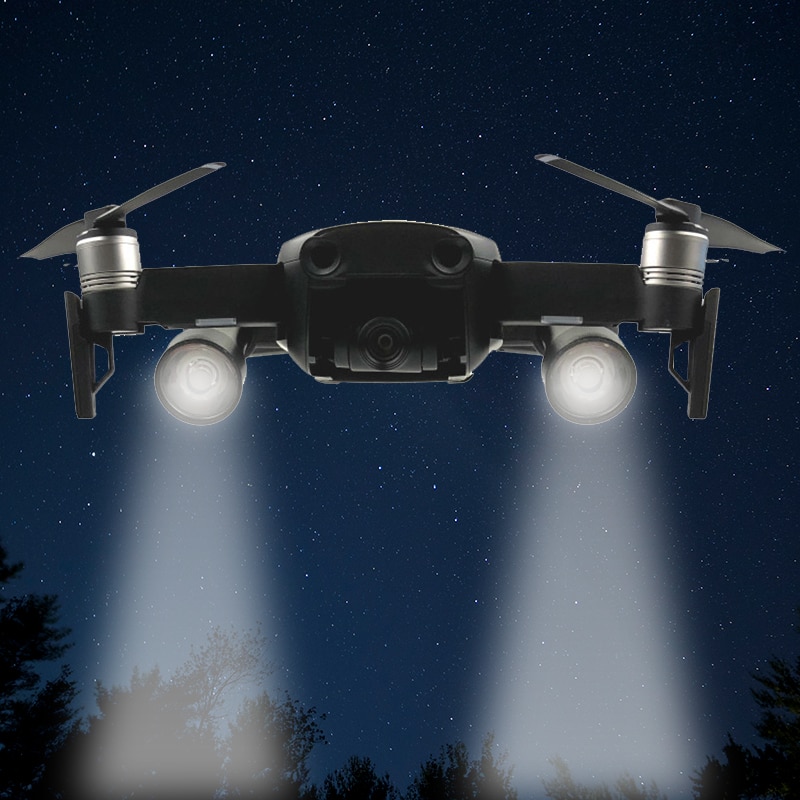 Flash Led Licht Invullen Zoeklicht Lamp Kit Voor Dji Mavic Air Night Flight Verlichting Drone Accessoires