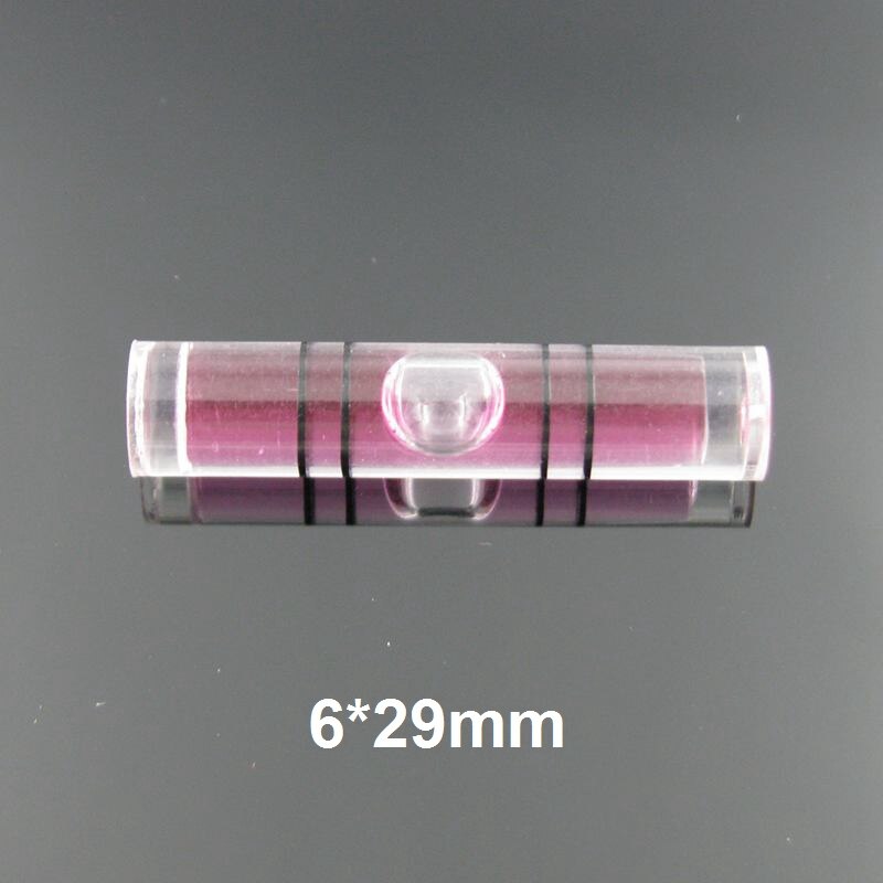 HACCURY Acrylic Bubble level Water level vials meter Mini spirit level measurement instrument