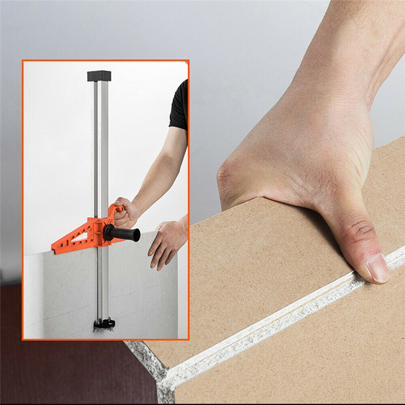 Manual 12mm Gypsum Board Cutter Hand Push Drywall Tool 20-600mm Cutting Cut