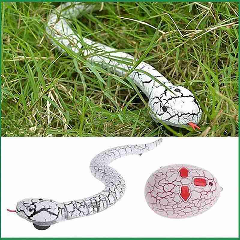 Serpent à sonnette télécommandé, jouets délicats, Simulation d'animaux, jouet réaliste