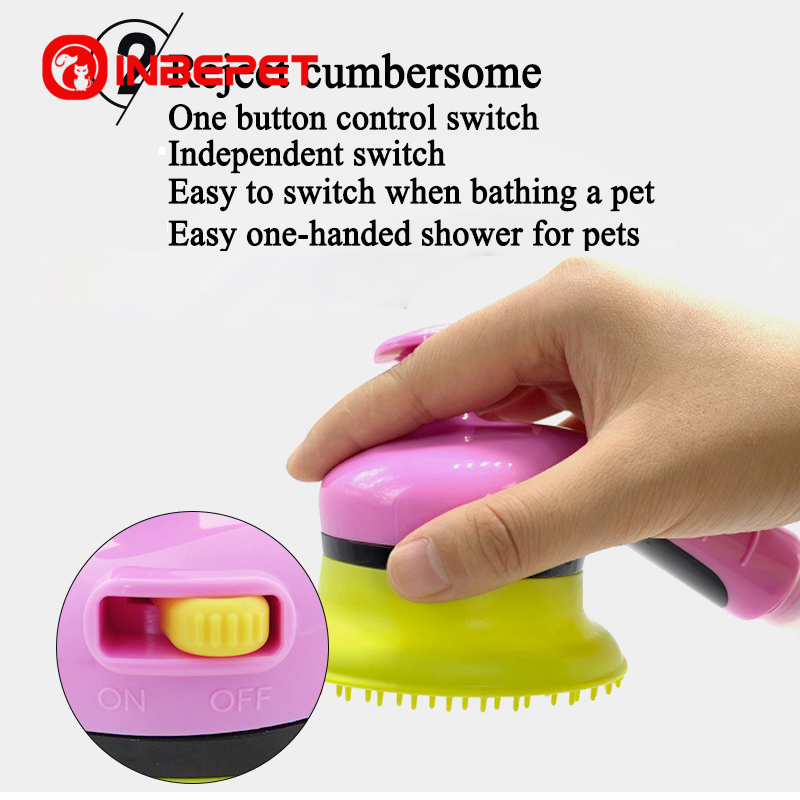 INBEPET Multifunction Pet Dog Bath Sprayers Shower Nozzle Spray Massage Head Cat Grooming Washing Sprayers Tools Pets Supplies
