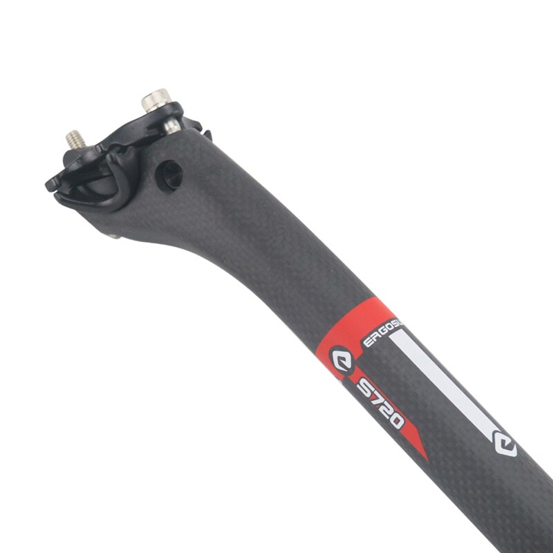 Ergosum  s720 fiets carbon zadelpen fiets carbon zadelpen buis zadelpen mtb 27.2/30.8/31.6mm*350/40mm fiets onderdelen