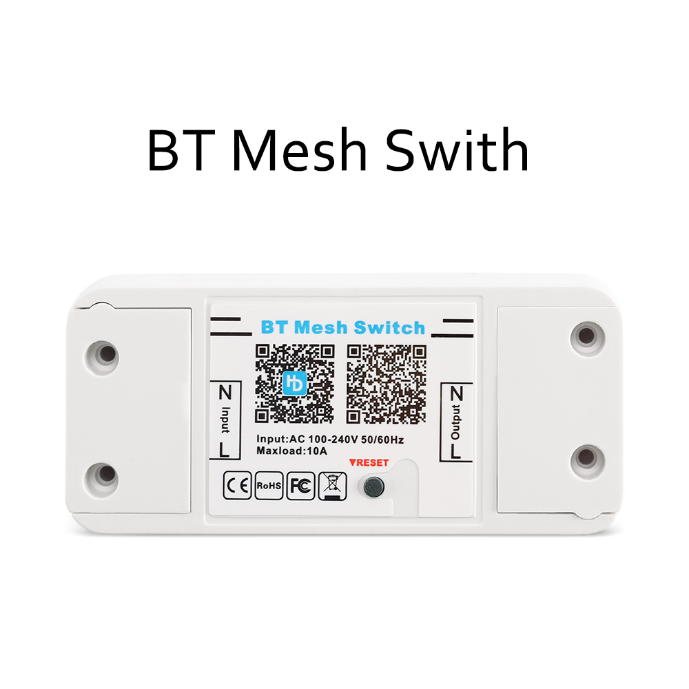 Magic Wireless WiFi Bluetooth Switch 10A 100-240V For Smart Home Automation Relay Module Remote APP Controller For Android IOS: Bluetooth Switch