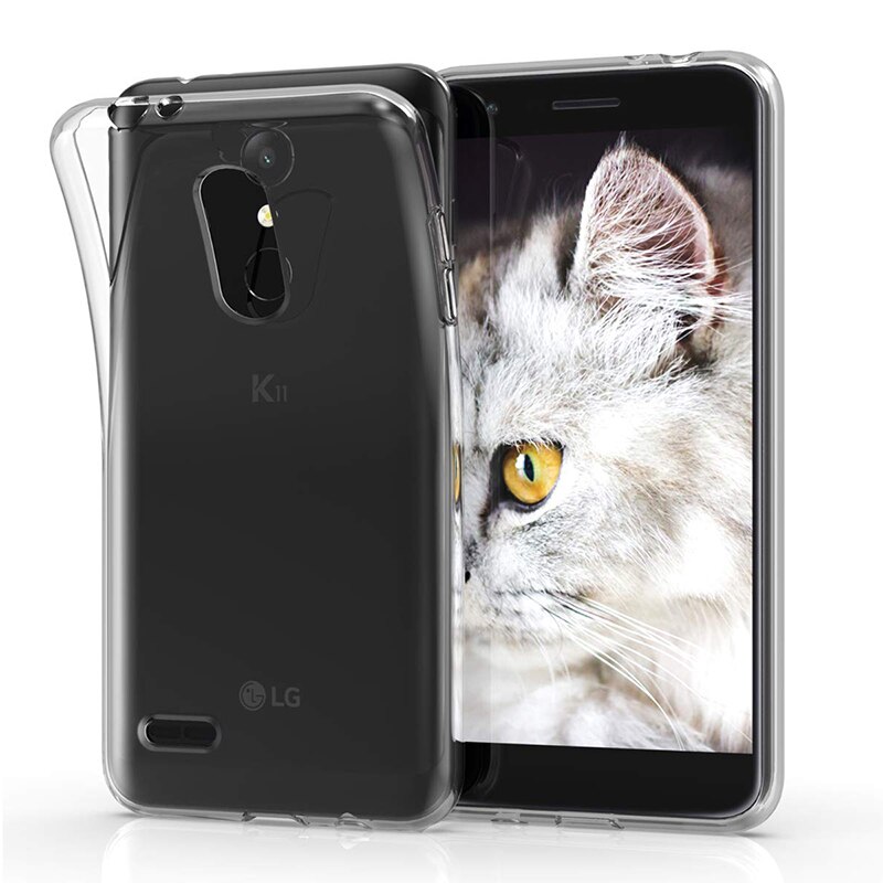 Full Protective Clear TPU for LG K8 K9 K10 K11 Case Covers Thin Transparent Silicone Phone Back Shell LGK8 LGK9 LGK10 LGK11