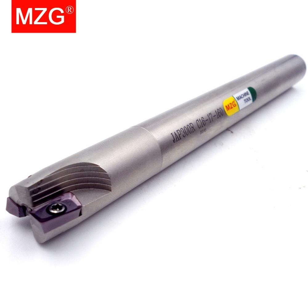 MZG BAP300R 10 12 16 mm Carbide Insert Clamped Milling Cutting Shoulder Right Angle Precision Cutter End Mill Shank