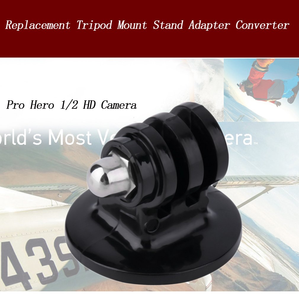 Vervanging Tripod Mount Stand Adapter Converter Voor Gopro Hero 1/2 Hd Camera