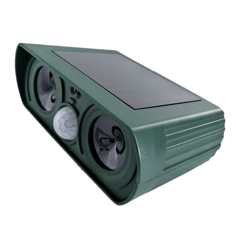 Solar Animal Driver Outdoor Driver Garden Orchard Bird Repeller Infrared Sensor Ultrasonic Drive Device
