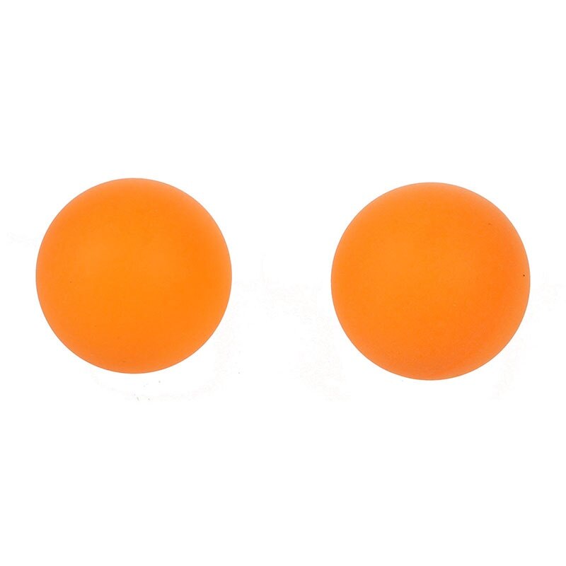 Pelota de tenis de mesa naranja de plástico para deportes 40 mm de diámetro 12 Uds