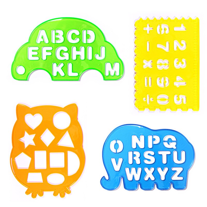 Spirograph Drawing Toys Set Designs Drawing Board ABC Number For Painting Learning Art Early Educational Toy: Default Title