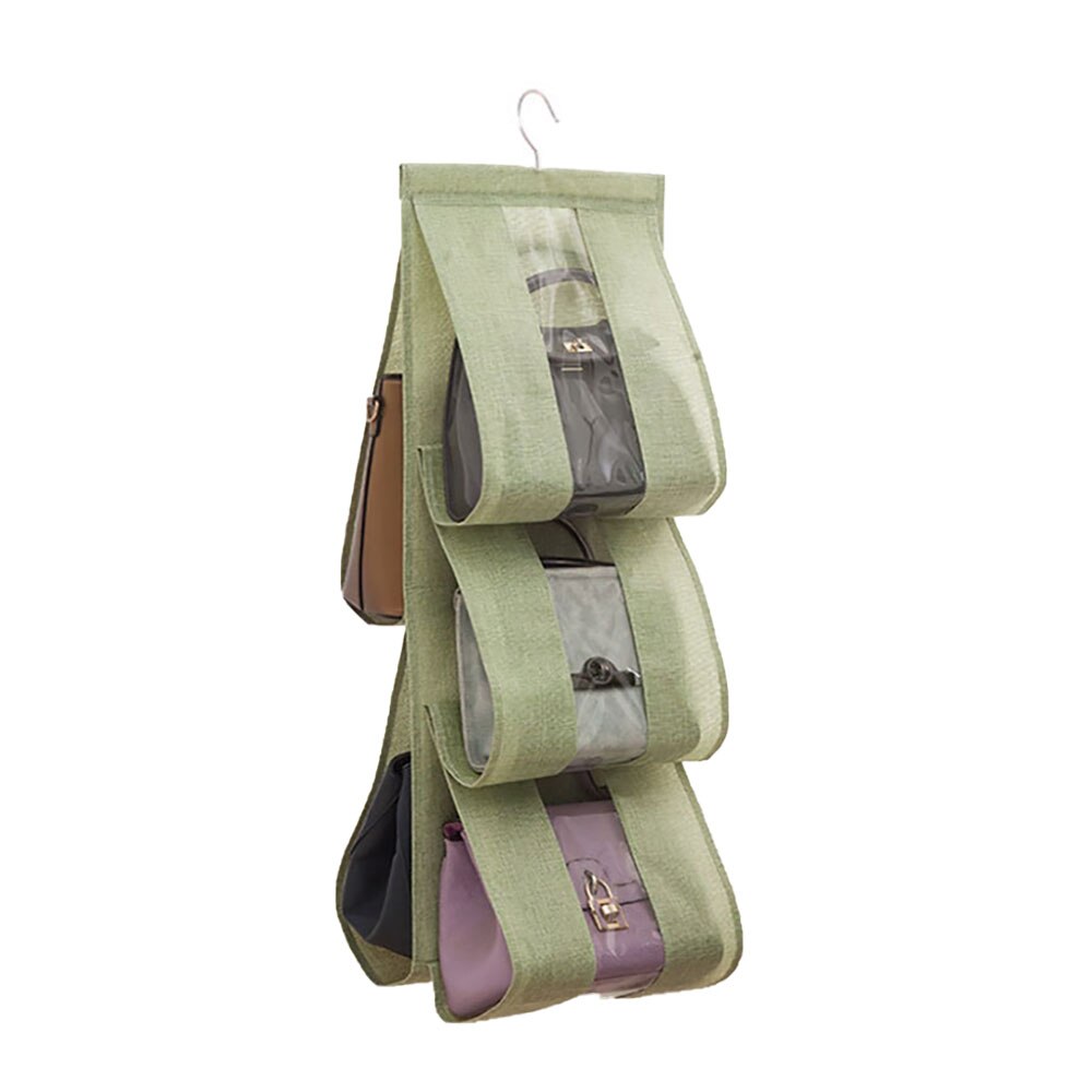 Opvouwbare Opknoping Tas Opvouwbare Plank Bag Purse Handtas Organizer Deur Diverse Pocket Hanger Opslag Closet Hanger: C4