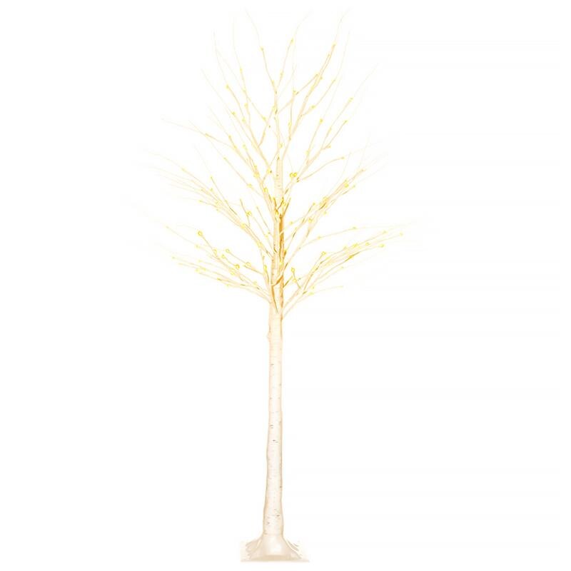 LED Birch Tree Light Luminous Lamps Year Lights Decorative Lamp: Default Title