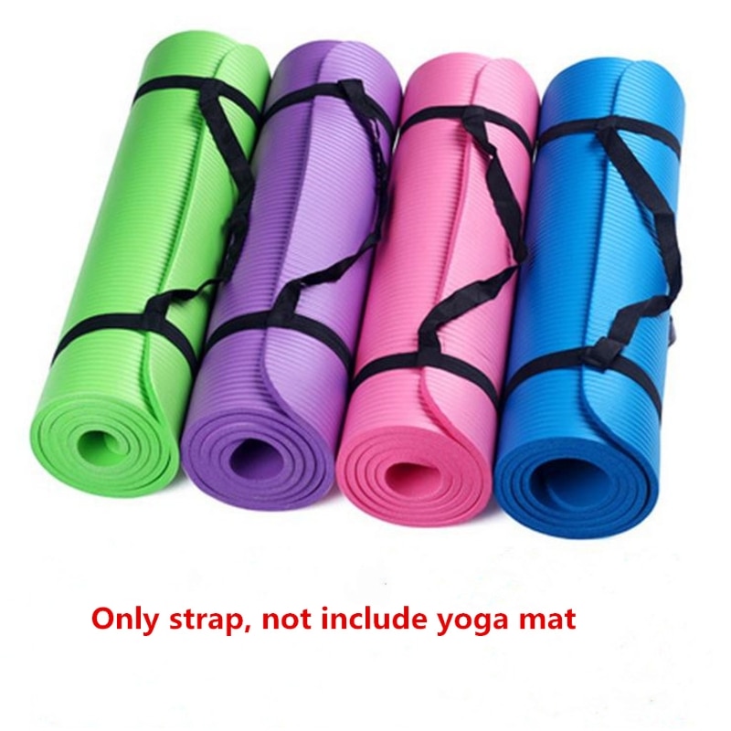 Yoga Mat Strap Draagriem Duurzaam Katoen Fitness Yoga Mat Gym Mat Binding Riem Tie Met Multifunctionele Strapping Bandjes