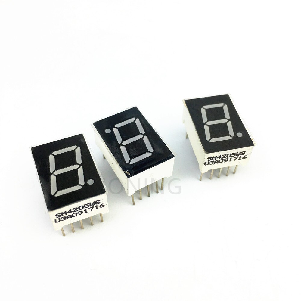 2 stücke 0,5 zoll 1 digit LED digital rohr gemeinsame kathode digital rohr 4205