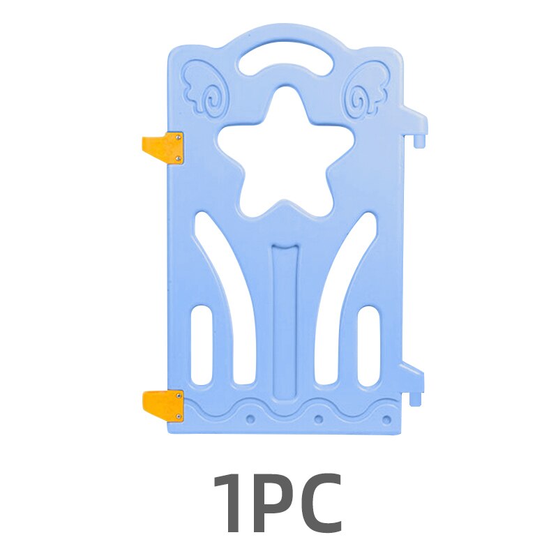 Juegos para niños bebé valla interior en Parque De Atracciones juguetes para la seguridad De los niños parque infantil para bebé Barriere De seguro De bolas: blue 1pc