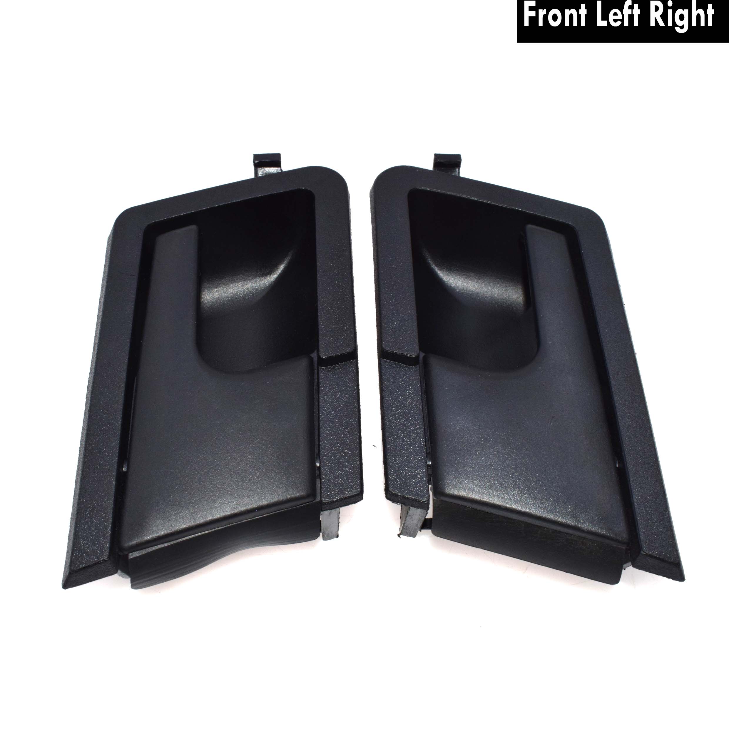 Grå svart innvendig dørhåndtak foran venstre høyre for vw transporter caravelle  t4 1990-2003,  eurovan 1992-2003 701837019, 7 d 0837020: Foran par svart